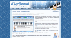 Desktop Screenshot of klavitomat.de